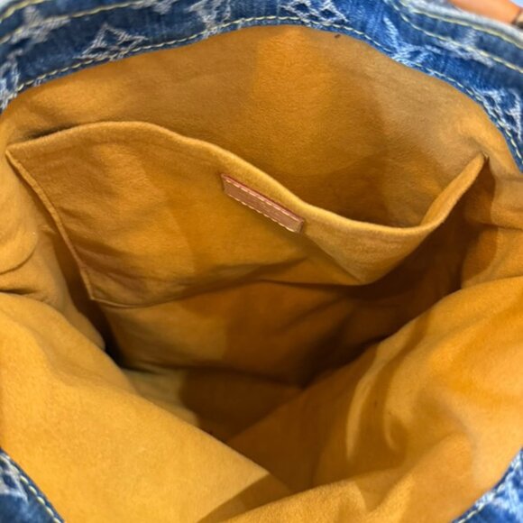 Louis Vuitton Sac Plat Denim Shopping Tote - Picture 9 of 15